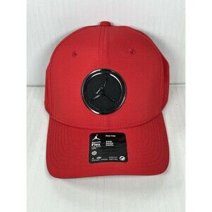 Size L/XL Nike Jordan Rise Jumpman Patch Swoosh FD5187-687 Flex Hat Rise Cap NWT